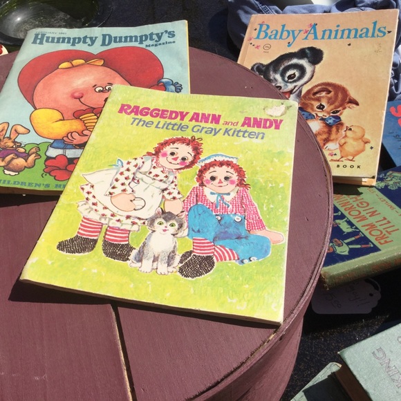 ⚜️ Adorable Raggedy Ann Vintage Cloth Book - Picture 5 of 16